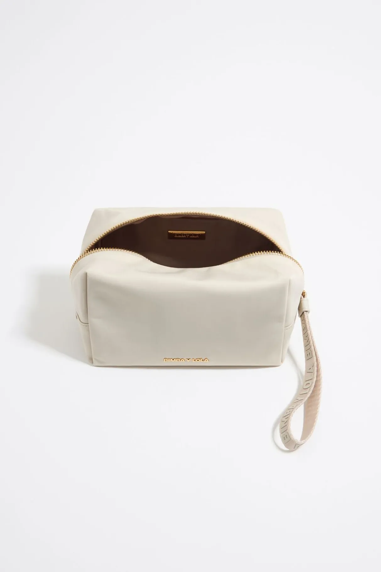 Mujer BIMBA Y LOLA Nylon<Neceser Mediano Nylon Piedra