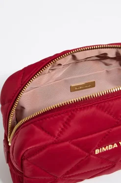 Mujer BIMBA Y LOLA Nylon<Neceser Mediano Nylon Rojo Oscuro