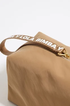Mujer BIMBA Y LOLA Nylon<Neceser Mediano Nylon Tostado