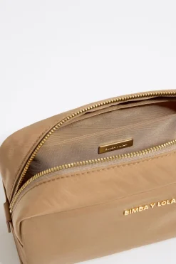 Mujer BIMBA Y LOLA Nylon<Neceser Mediano Nylon Tostado