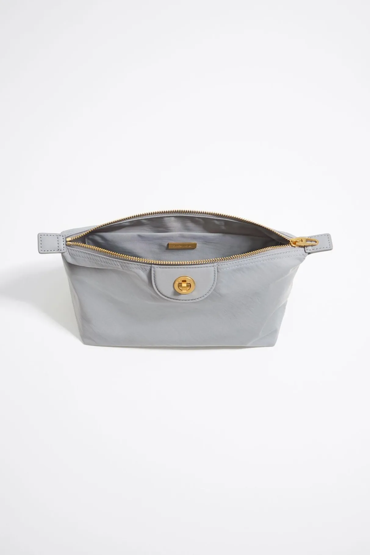 Mujer BIMBA Y LOLA Nylon<Neceser Trapecio Grande Nylon Lila Empolvado