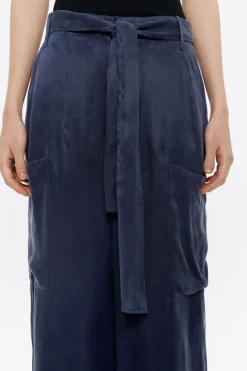 Mujer BIMBA Y LOLA Pantalones<Pantalon Carrot Azul Lavado