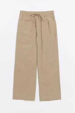 Mujer BIMBA Y LOLA Pantalones<Pantalon Jogger Algodon Camel