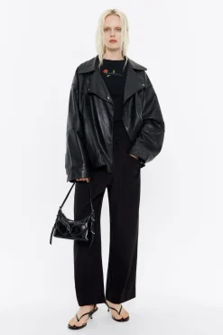 Mujer BIMBA Y LOLA Pantalones<Pantalon Jogger Algodon Negro