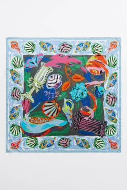 Mujer BIMBA Y LOLA Pañuelos<Panuelo Bodegon Marco Caracolas Antracita