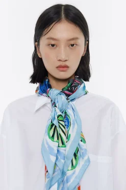 Mujer BIMBA Y LOLA Pañuelos<Panuelo Bodegon Marco Caracolas Antracita