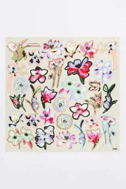 Mujer BIMBA Y LOLA Pañuelos<Panuelo Flores Blanco