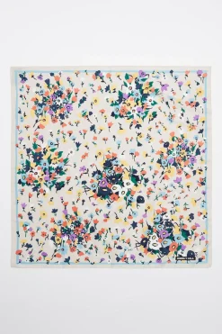 Mujer BIMBA Y LOLA Pañuelos<Panuelo Flores En Grupos Marfil