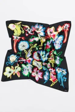 Mujer BIMBA Y LOLA Pañuelos<Panuelo Flores Negro