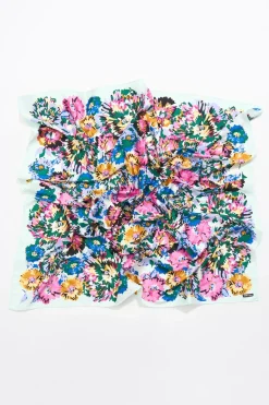 Mujer BIMBA Y LOLA Pañuelos<Panuelo Flores Rotulador Menta