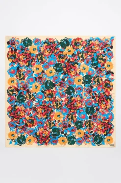 Mujer BIMBA Y LOLA Pañuelos<Panuelo Flores Rotulador Vainilla