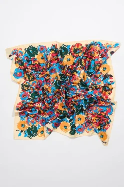 Mujer BIMBA Y LOLA Pañuelos<Panuelo Flores Rotulador Vainilla