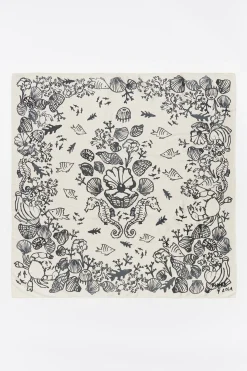 Mujer BIMBA Y LOLA Pañuelos<Panuelo Fondo Del Mar Antracita