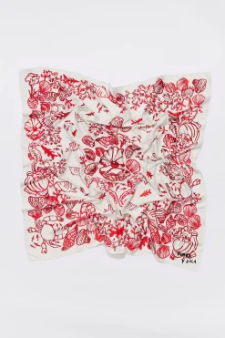 Mujer BIMBA Y LOLA Pañuelos<Panuelo Fondo Del Mar Rojo