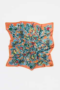 Mujer BIMBA Y LOLA Pañuelos<Panuelo Jardin Naranja