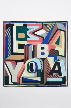 Mujer BIMBA Y LOLA Pañuelos<Panuelo Logo Geometrico 3D Multicolor