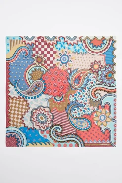 Mujer BIMBA Y LOLA Pañuelos<Panuelo Paisley Y Patchwork Estampados Multicolor