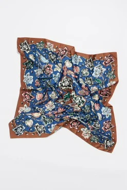 Mujer BIMBA Y LOLA Pañuelos<Panuelo Pajaros Azul Marino