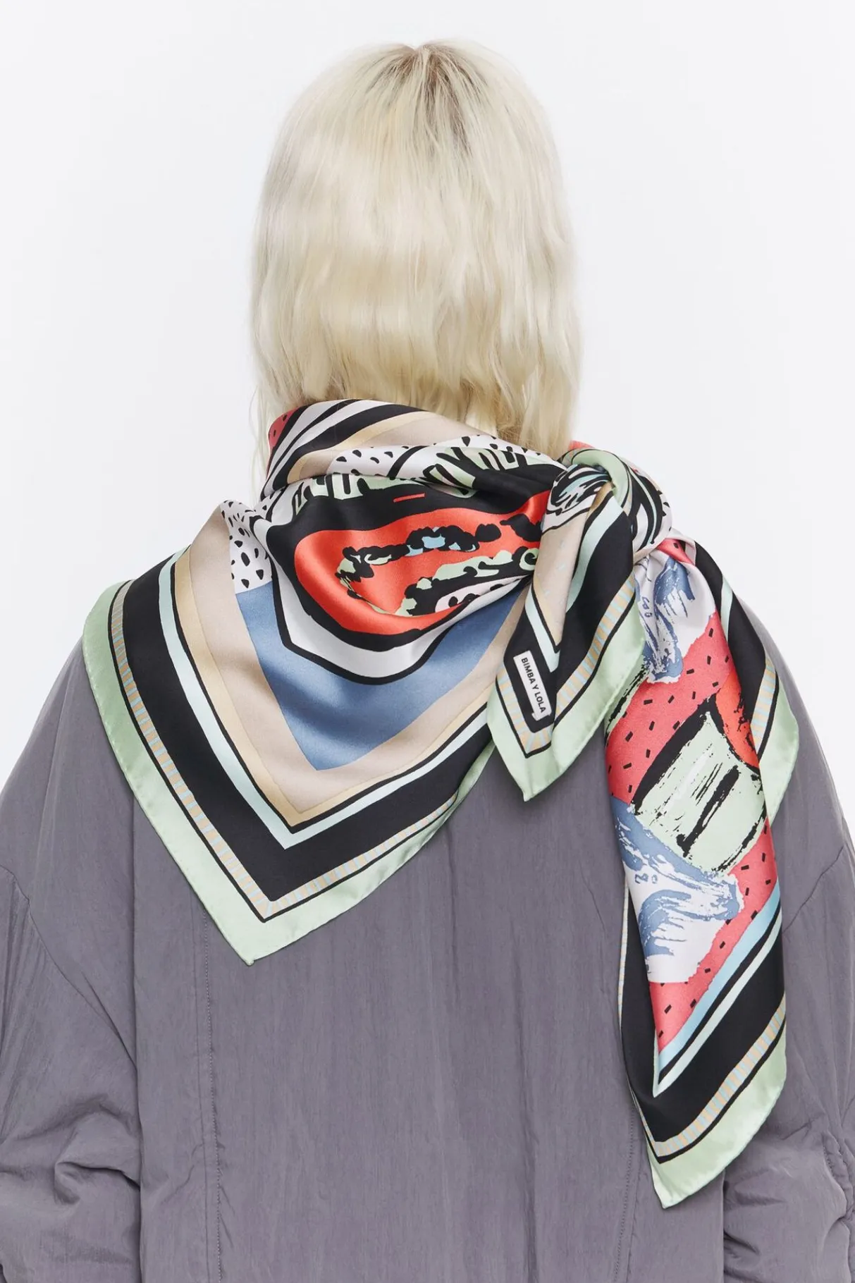 Mujer BIMBA Y LOLA Pañuelos<Panuelo Peines Vintage Beige