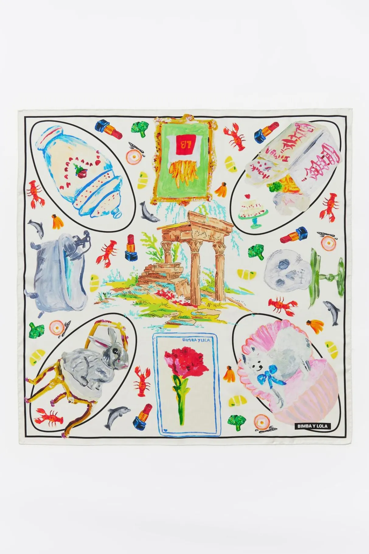 Mujer BIMBA Y LOLA Pañuelos<Panuelo Print Parque