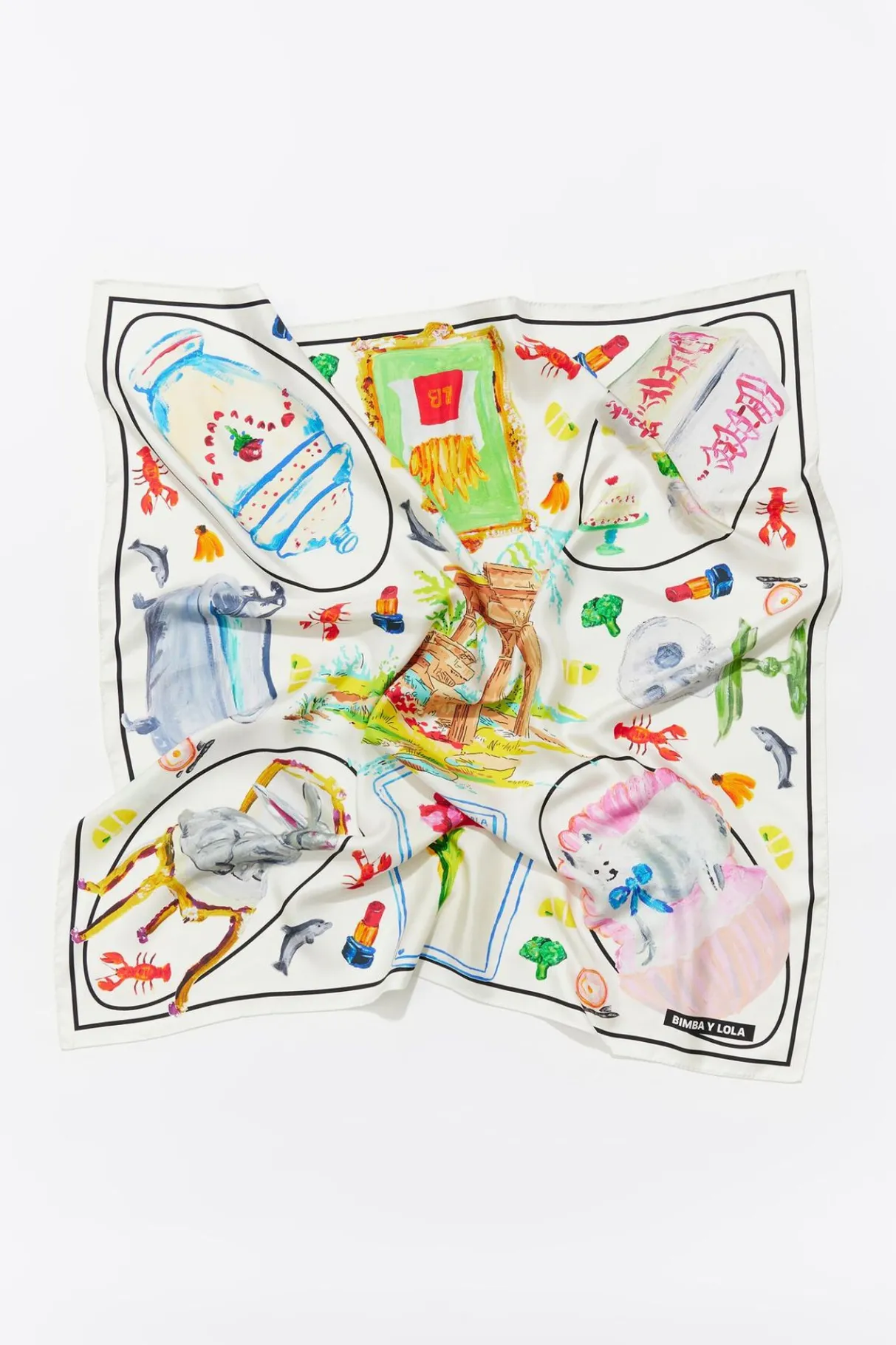 Mujer BIMBA Y LOLA Pañuelos<Panuelo Print Parque