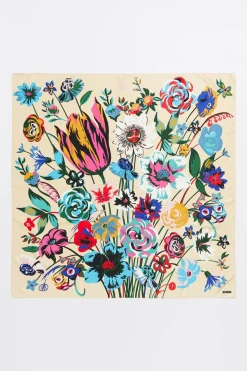 Mujer BIMBA Y LOLA Pañuelos<Panuelo Ramo De Flores Vainilla