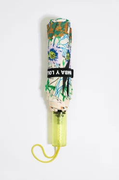 Mujer BIMBA Y LOLA Paraguas<Paraguas Flores Amarillo Claro