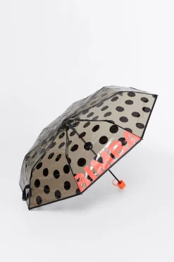 Mujer BIMBA Y LOLA Paraguas<Paraguas Vinilo Lunares Negro