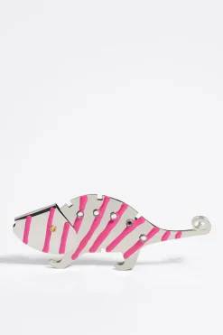 Mujer BIMBA Y LOLA Pendientes<Pendiente Camaleon Plateado Y Rosa