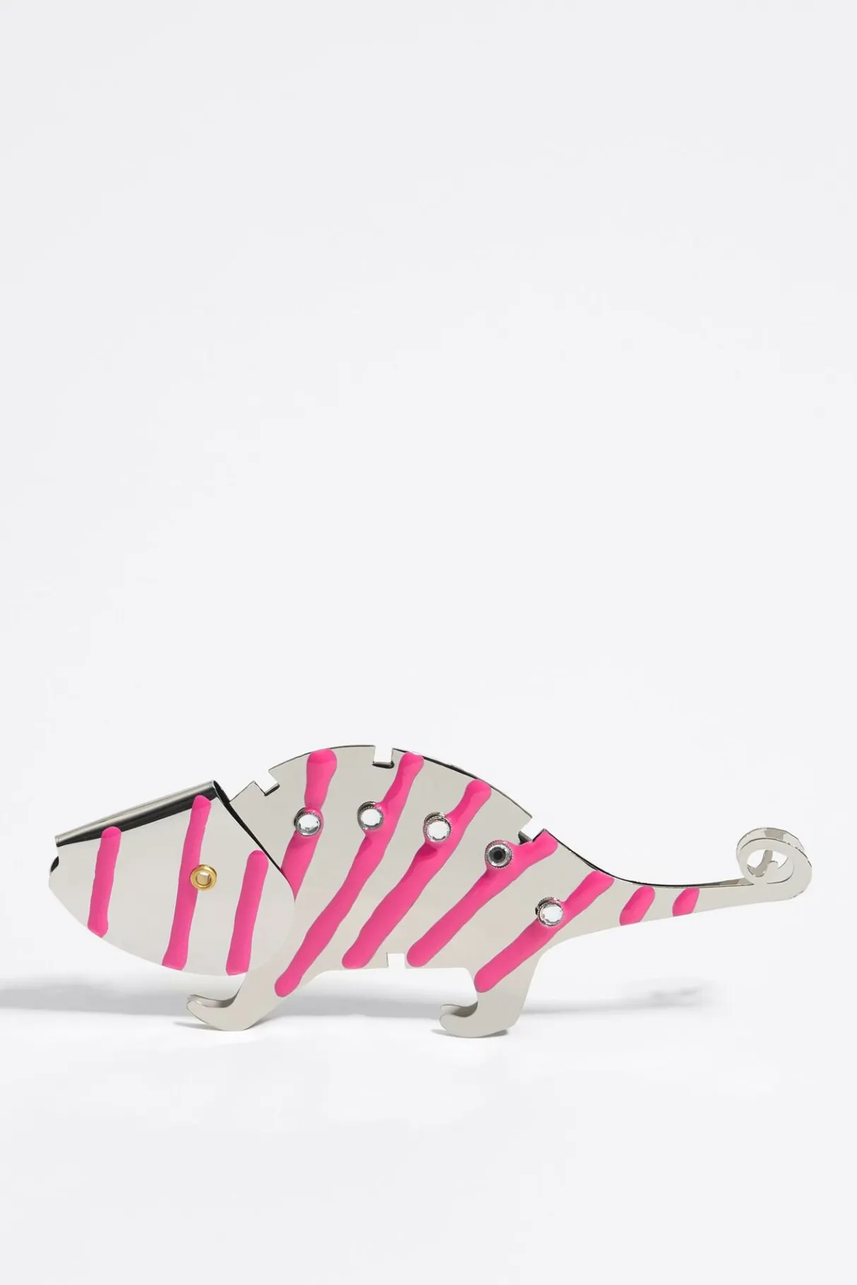 Mujer BIMBA Y LOLA Pendientes<Pendiente Camaleon Plateado Y Rosa