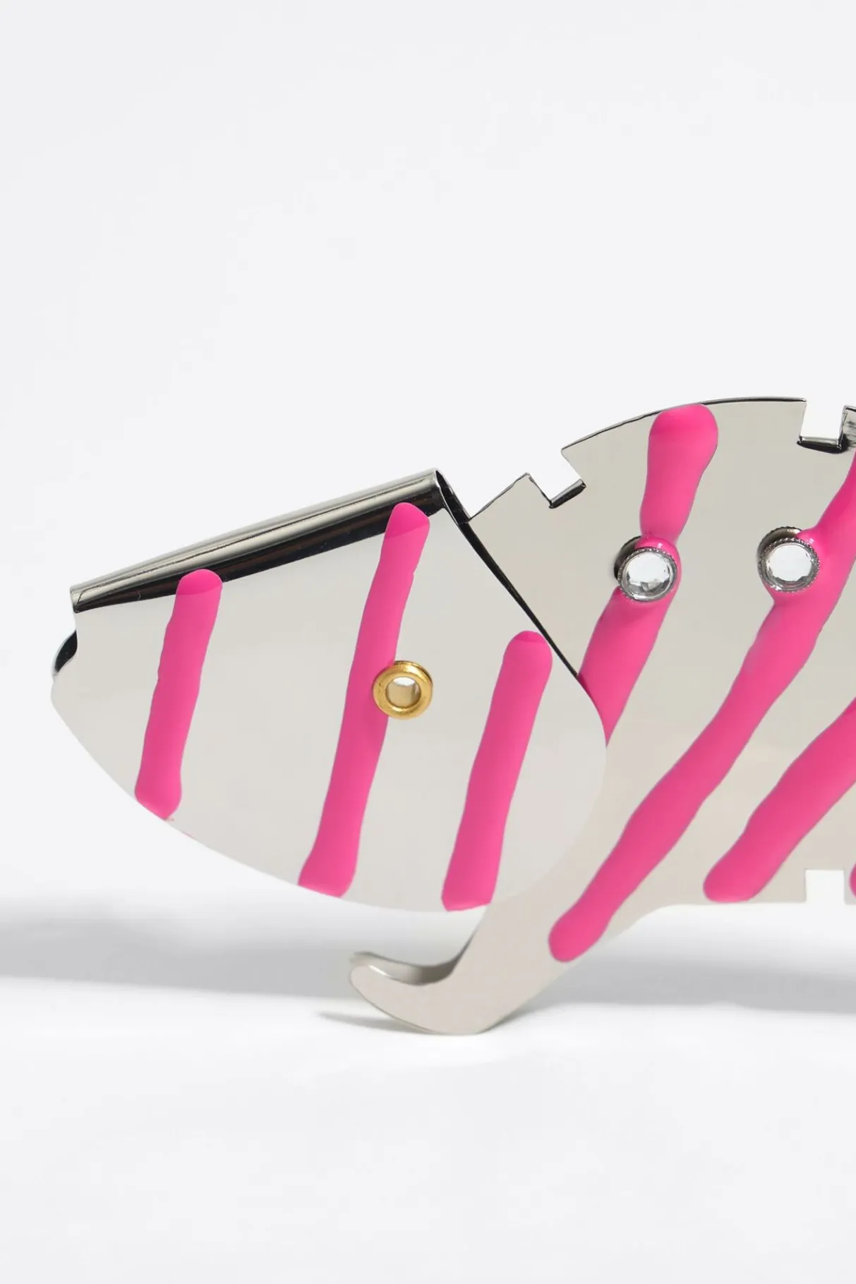 Mujer BIMBA Y LOLA Pendientes<Pendiente Camaleon Plateado Y Rosa