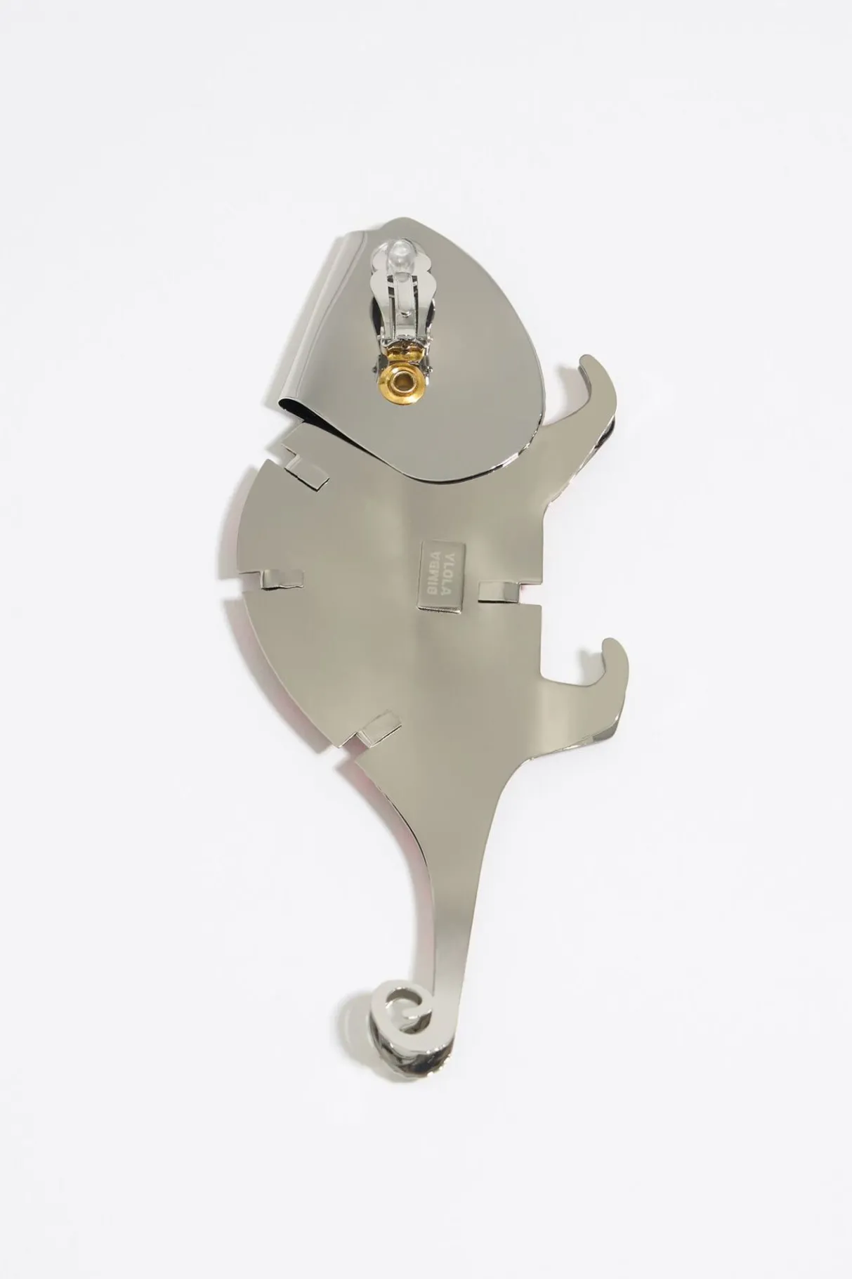 Mujer BIMBA Y LOLA Pendientes<Pendiente Camaleon Plateado Y Rosa