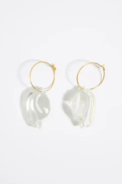 Mujer BIMBA Y LOLA Pendientes<Pendientes Aro Caracolas Transparentes