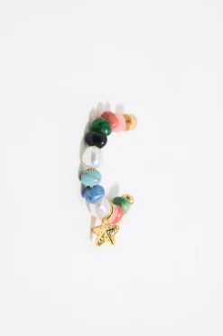 Mujer BIMBA Y LOLA Pendientes<Pendientes Aro Caracolas, Perlas Y Piedras Multicolores