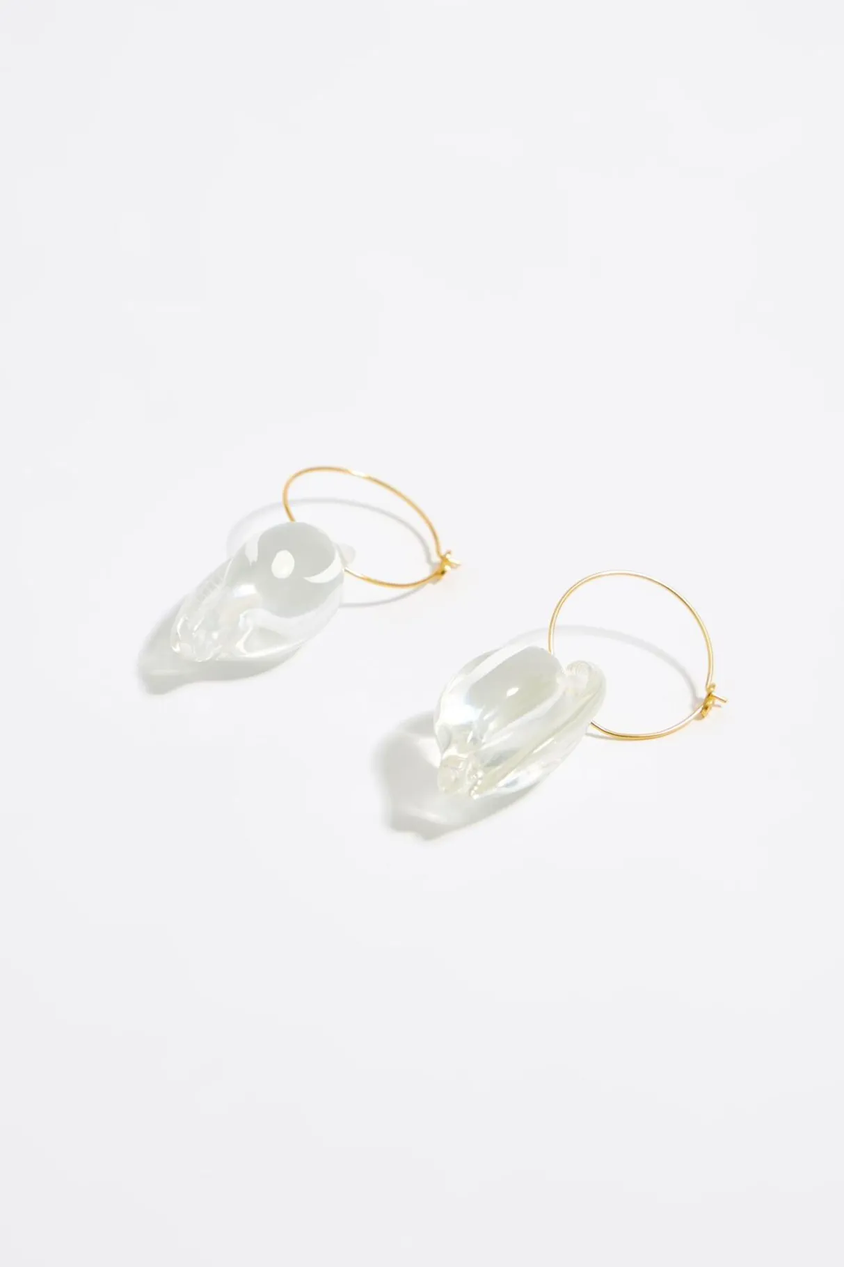 Mujer BIMBA Y LOLA Pendientes<Pendientes Aro Caracolas Transparentes