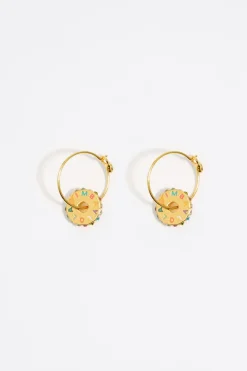 Mujer BIMBA Y LOLA Pendientes<Pendientes Aro Cristales Multicolores