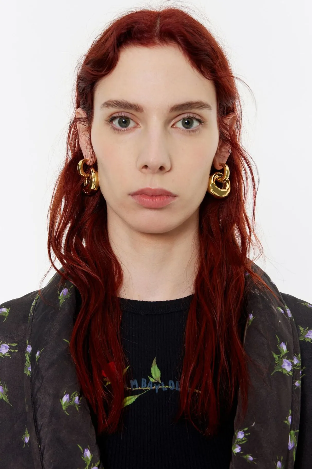 Mujer BIMBA Y LOLA Pendientes<Pendientes Aro Doble Dorados