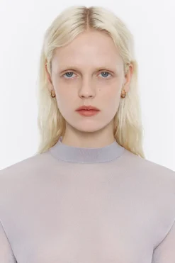 Mujer BIMBA Y LOLA Pendientes<Pendientes Aro Dorado Cristales