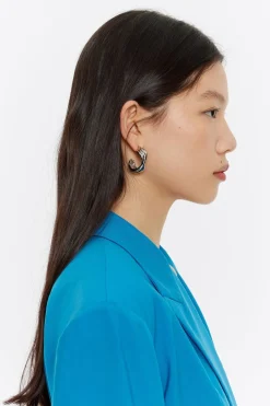 Mujer BIMBA Y LOLA Pendientes<Pendientes Aro Grande Plateados