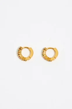 Mujer BIMBA Y LOLA Pendientes<Pendientes Aro Mini Cristales Multipastel