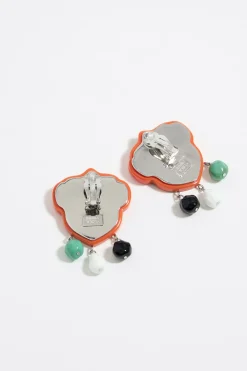 Mujer BIMBA Y LOLA Pendientes<Pendientes Camaleones Resina Multicolor