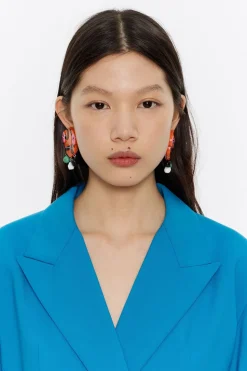 Mujer BIMBA Y LOLA Pendientes<Pendientes Camaleones Resina Multicolor