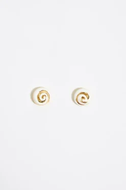 Mujer BIMBA Y LOLA Pendientes<Pendientes Caracolas Marfil