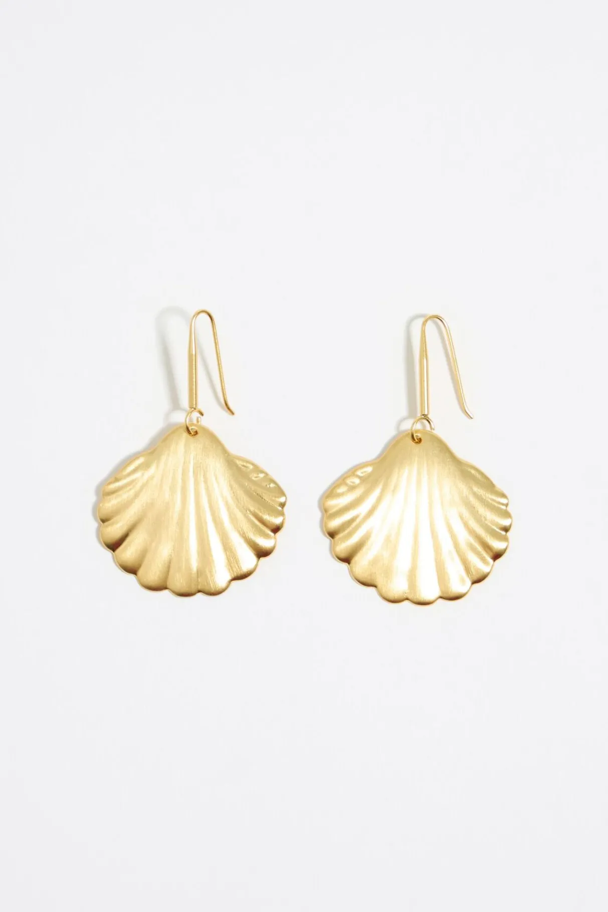 Mujer BIMBA Y LOLA Pendientes<Pendientes Concha Dorado Mate