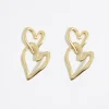Mujer BIMBA Y LOLA Pendientes<Pendientes Corazones Textura Dorados