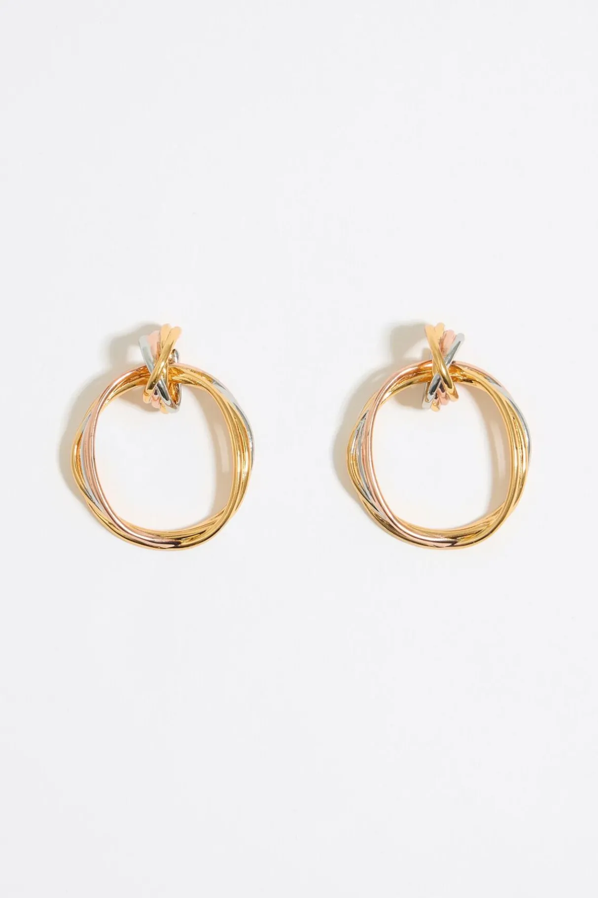 Mujer BIMBA Y LOLA Pendientes<Pendientes Doble Aro Multicolor