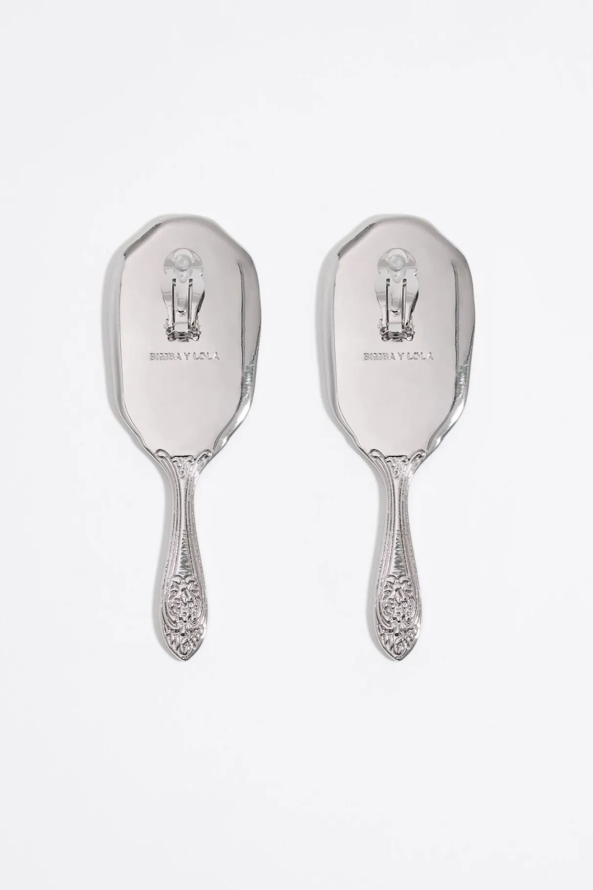 Mujer BIMBA Y LOLA Pendientes<Pendientes Espejos Plateados