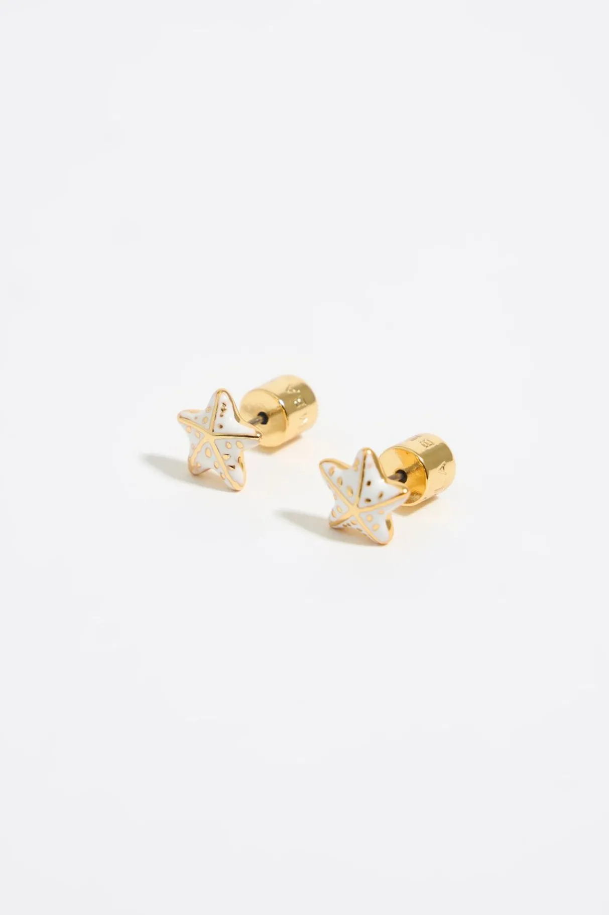 Mujer BIMBA Y LOLA Pendientes<Pendientes Estrella De Mar Marfil