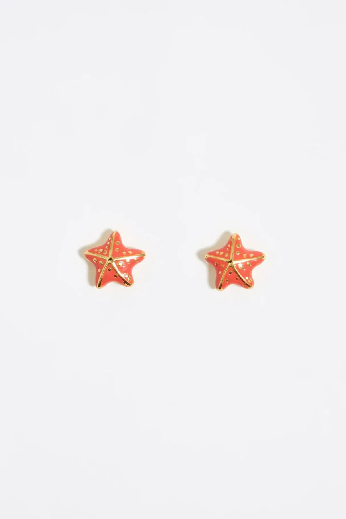 Mujer BIMBA Y LOLA Pendientes<Pendientes Estrella De Mar Coral