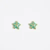 Mujer BIMBA Y LOLA Pendientes<Pendientes Estrella De Mar Aguamarina